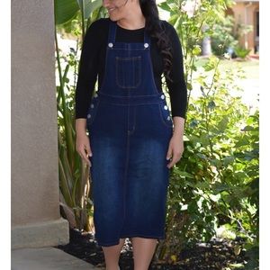 Beautiful modest Denim overall